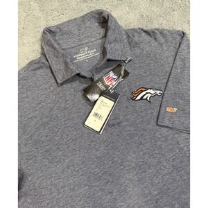 Vineyard Vines Edgartown NFL Denver Broncos Men's L Performance Polo Shirt
